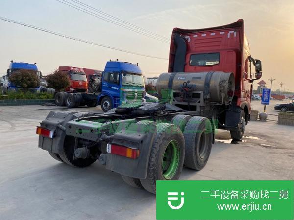 出售 二手牽引車 國五 LNG燃氣車 拖頭 重汽豪沃 可分期