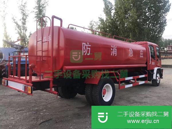 轉讓二手的五十鈴消防灑水車