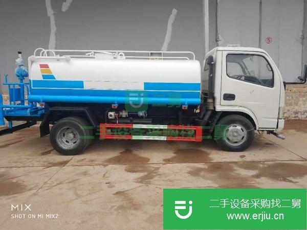 轉(zhuǎn)讓二手5方東風(fēng)多利卡灑水車 工地自用型 包運輸