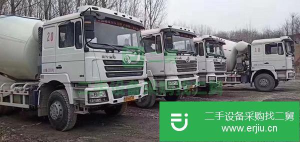 轉讓5臺15年德龍攪拌車、實表跑了18000公里