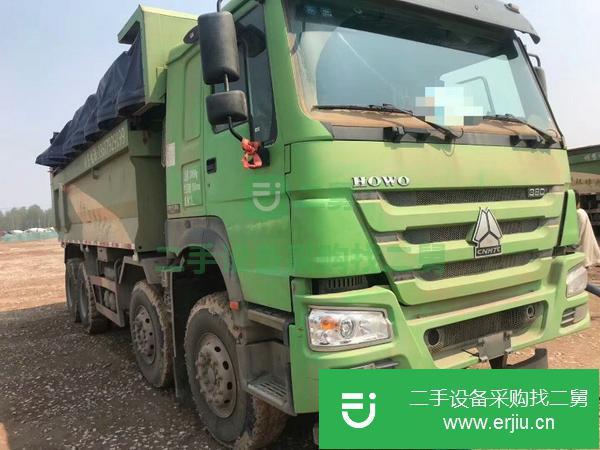 轉讓二手環保自卸車前四后八 低價銷售豪沃19年6米5二手翻斗車