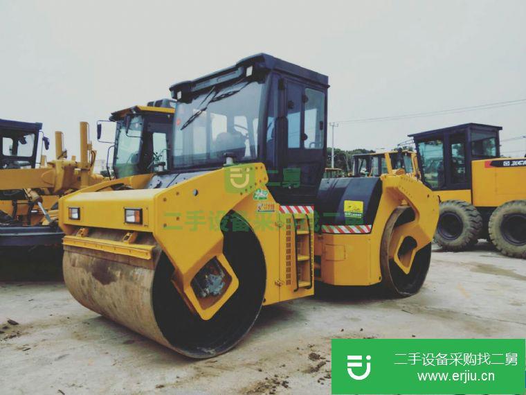 轉讓:低價出售二手閑置徐工雙鋼輪壓路機