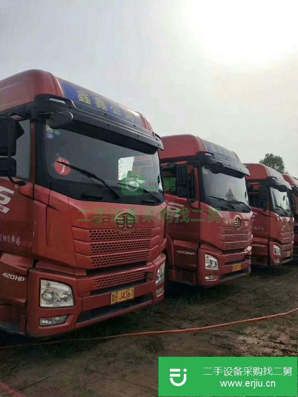 轉(zhuǎn)讓二手的20臺(tái)JH6420牽引車(chē)  還有歐曼德龍?zhí)忑堒?chē)型