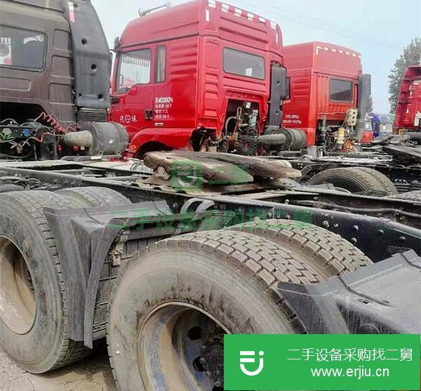 梁山出售二手的18年解放J6P雙驅550運輸車
