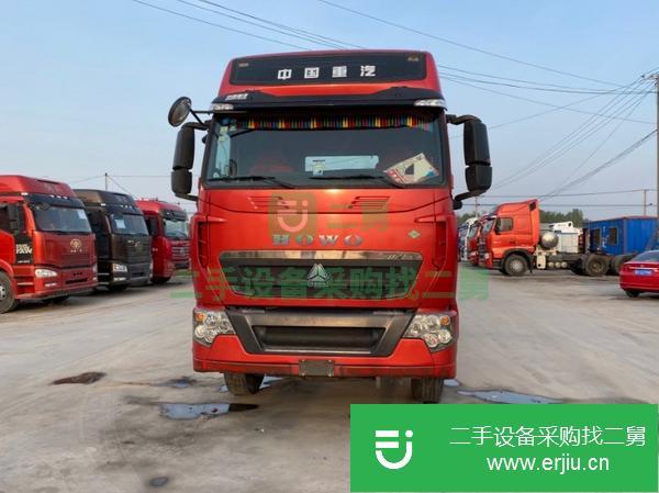 出售 二手牽引車 國五 LNG燃氣車 拖頭 重汽豪沃 可分期