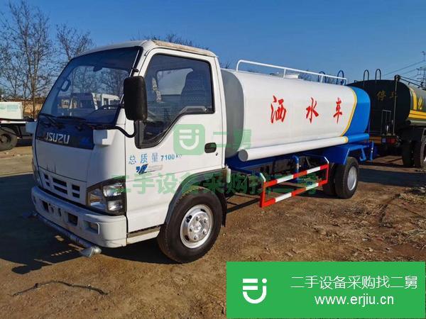 轉讓二手的五十鈴8噸灑水車