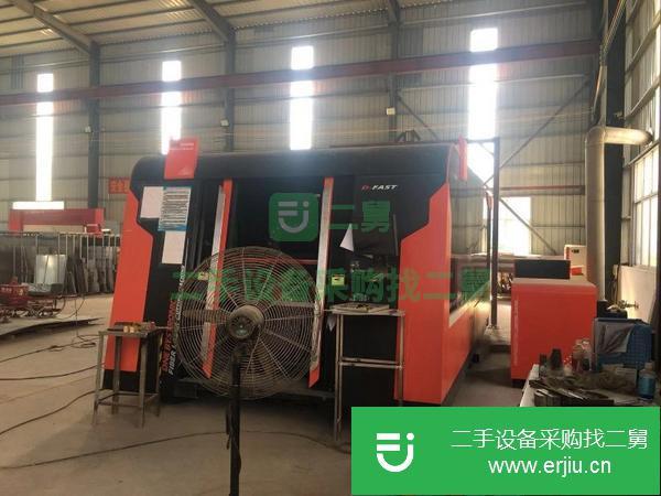 轉讓2018年迪能1500瓦光纖激光切割機二手折彎機