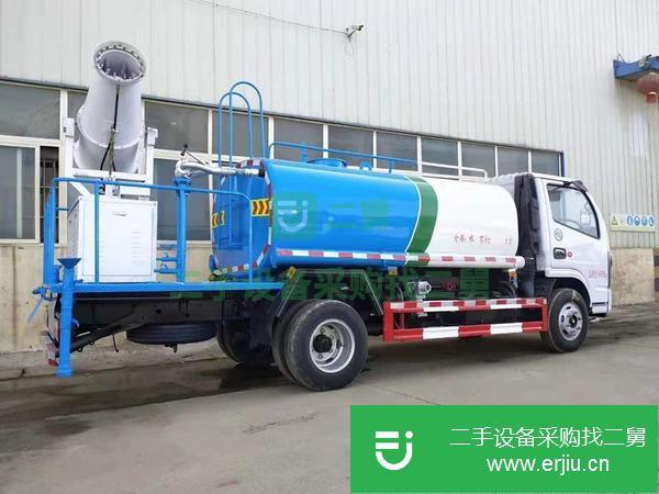 轉讓二手的東風多利卡5方灑水車市政環衛灑水車 多功能噴霧車