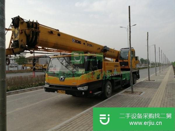 轉讓2013年徐工25K一Ⅱ吊車,手續齊全
