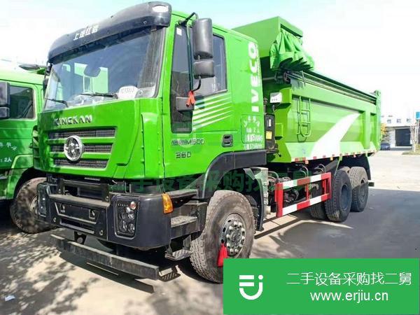 轉讓二手的福田歐曼 陜汽德龍 杰獅后八輪自卸車-土方車