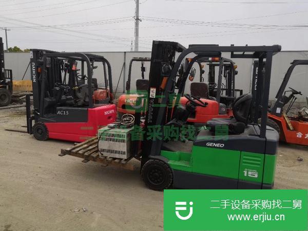 轉讓1噸電動二手叉車 豐田1噸交流電瓶叉車
