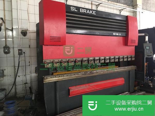 轉讓雙力100tx3200mm扭力數控折彎,二手剪板機