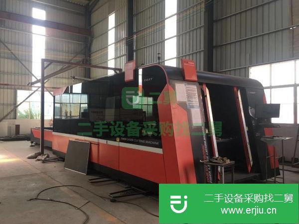 轉讓2018年迪能1500瓦光纖激光切割機二手折彎機