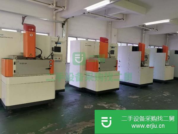 轉讓二手瑞士進口夏米爾火花機FO350S帶合金回路鏡面火花機牧野放電機