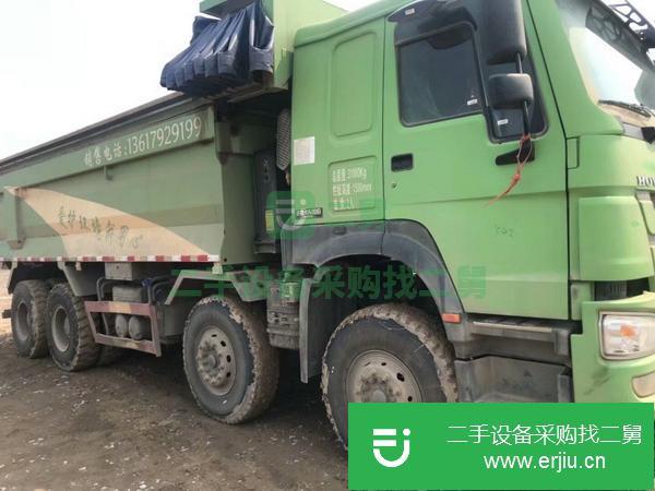轉讓二手環保自卸車前四后八 低價銷售豪沃19年6米5二手翻斗車