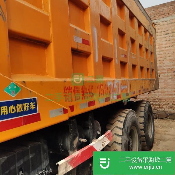 出售17年陜汽德龍F(tuán)3000后八輪自卸車-土方車
