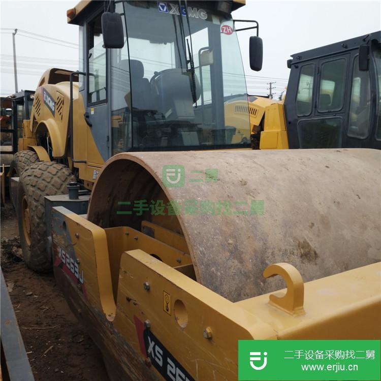 楚雄二手壓路機出售-二手徐工26噸壓路機-單鋼輪振動壓路機