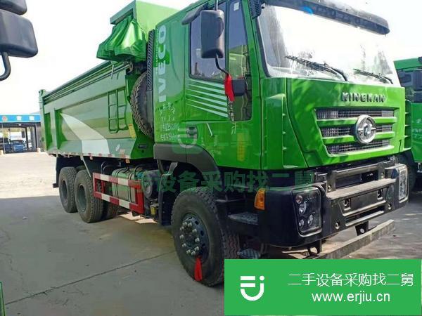 轉讓二手的福田歐曼 陜汽德龍 杰獅后八輪自卸車-土方車