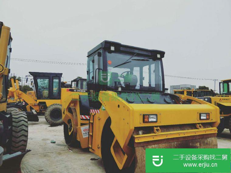 轉讓:低價出售二手閑置徐工雙鋼輪壓路機