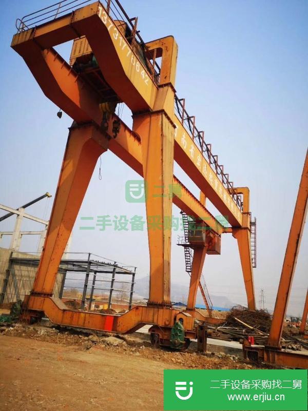 轉讓二手的現貨5噸10噸門式起重機,龍門起重機,16噸龍門吊,單梁門式航吊