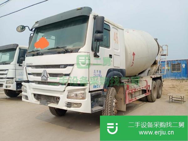 轉讓出售16年豪沃攪拌車后八輪 國四 大14方  380馬力