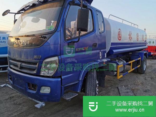 轉讓二手的奧鈴10噸灑水車