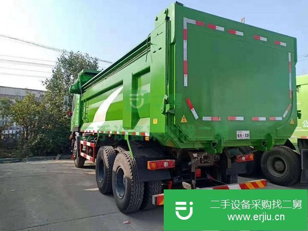轉讓二手的福田歐曼 陜汽德龍 杰獅后八輪自卸車-土方車