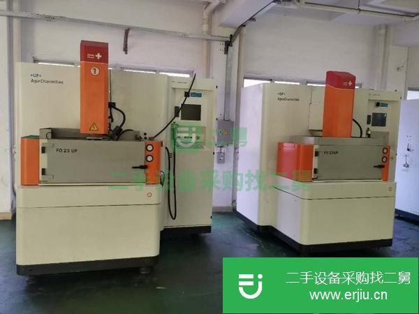 轉讓二手瑞士進口夏米爾火花機FO350S帶合金回路鏡面火花機牧野放電機