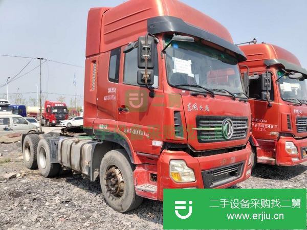 出售14年國四東風天龍牽引車