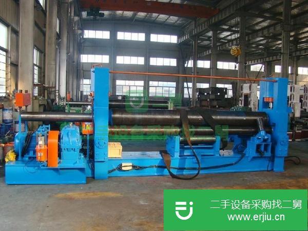 轉讓出售國標實心W11-25*2500機械自動卷板機數臺