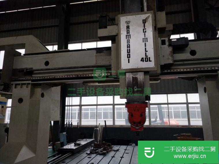轉讓:現有數控高速動柱龍門鏜銑床1臺