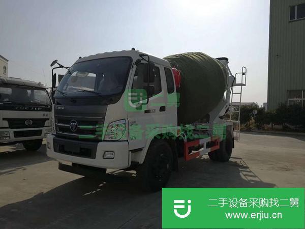 急轉18年二手德龍攪拌車 大14方后八輪375馬力