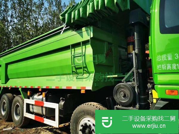 轉讓二手工程自卸車 庫存歐曼前四后八6.5米自卸車