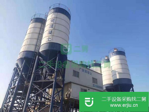 出售2套二手的中聯(lián)180攪拌站,仕高瑪主機(jī),鋼結(jié)構(gòu)配料機(jī)