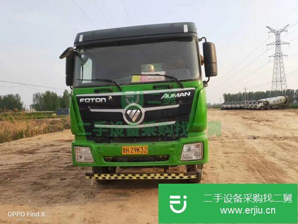 轉(zhuǎn)讓17-18年德龍 豪沃 歐曼綠色雙橋自卸車 可分期