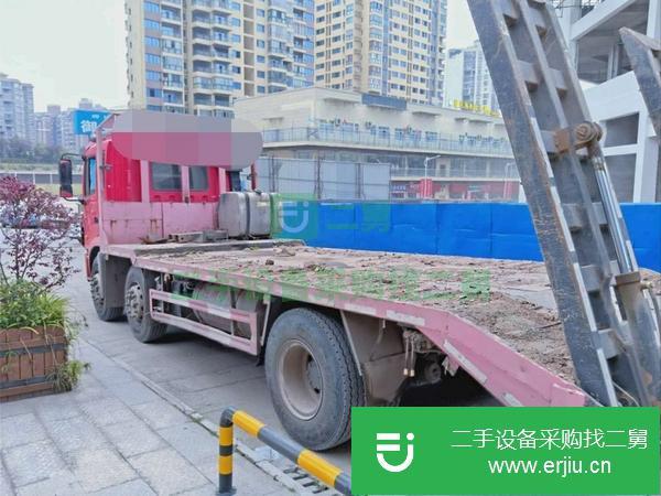 二手的小三軸平板運輸車轉讓