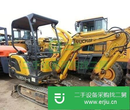 轉讓二手小挖機 13/18/20/35玉柴二手挖掘機