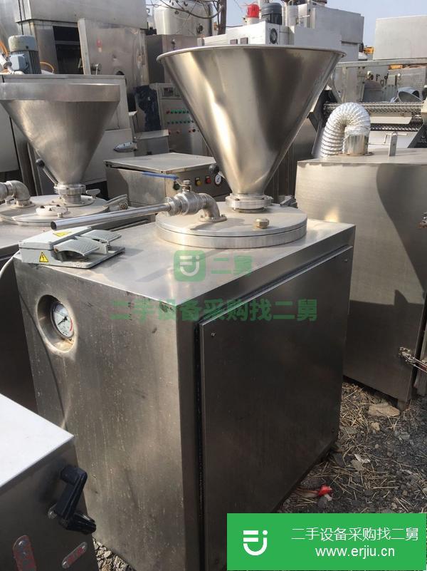 低價轉讓灌腸機斬拌機包裝機清洗機等二手食品加工設備
