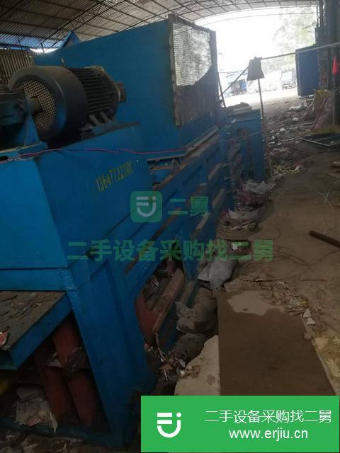 出售二手的九成新的半自動廢紙打包機