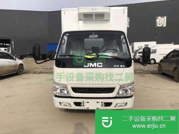4米2江鈴順達國五藍牌巧克力牛奶運輸保鮮保溫冷藏車出售