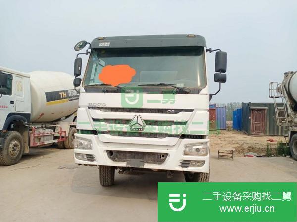 出售16年豪沃?jǐn)嚢柢?后八輪 國四 大14方 380馬力