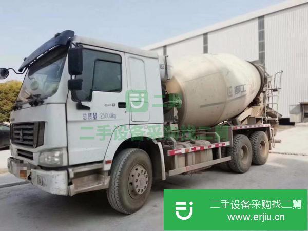 出售一臺14年國四大12方攪拌罐車,攪拌站一手干活車