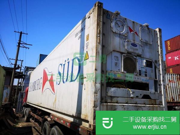 轉讓二手冷藏冷凍集裝箱，就冷藏集裝箱，二手冷凍貨柜，冷藏車保溫集裝箱