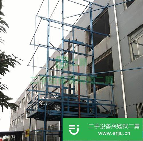 轉讓二手的導軌貨梯固定廠房貨物提升機