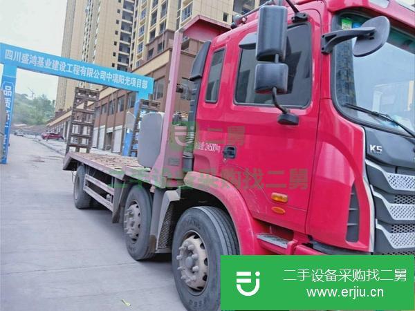 二手的小三軸平板運輸車轉讓