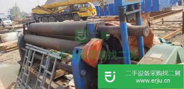 出售轉(zhuǎn)讓二手20*2500卷板機(jī),機(jī)器9成新