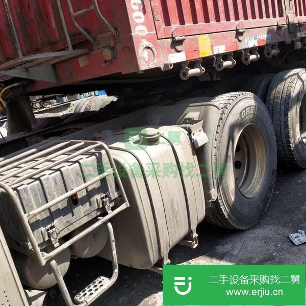 轉讓二手的陜汽德龍X3000牽引車  濰柴500馬力  17年9月份上戶   配13米高低板倉欄