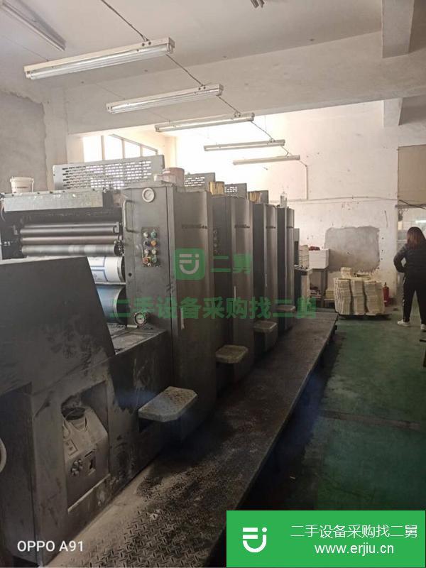 轉(zhuǎn)讓景德鎮(zhèn)4740電腦墨控四色膠印機(jī)