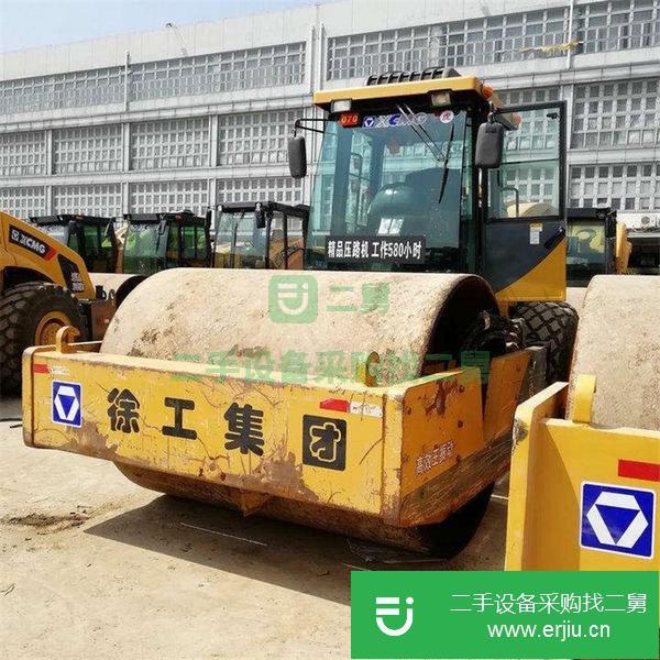 出售二手徐工膠輪鐵三輪壓路機