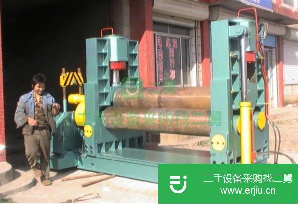 轉讓出售二手實心國標W11-40*3200液壓全自動卷板機